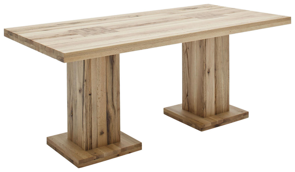 ESSTISCH Eiche massiv rechteckig Wildeiche  - Wildeiche, KONVENTIONELL, Holz (180/90/76cm) - Landscape