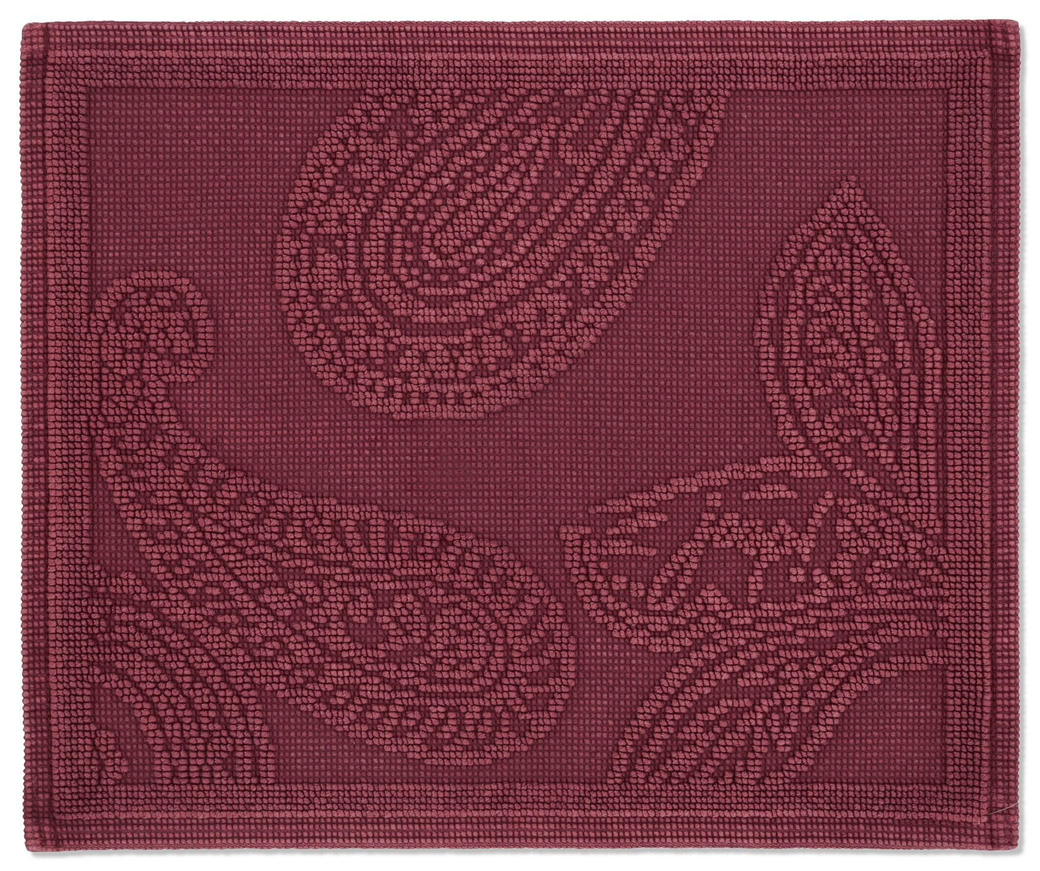 Joop! Badteppich Joop! Paisley Mauve 50x60 cm
