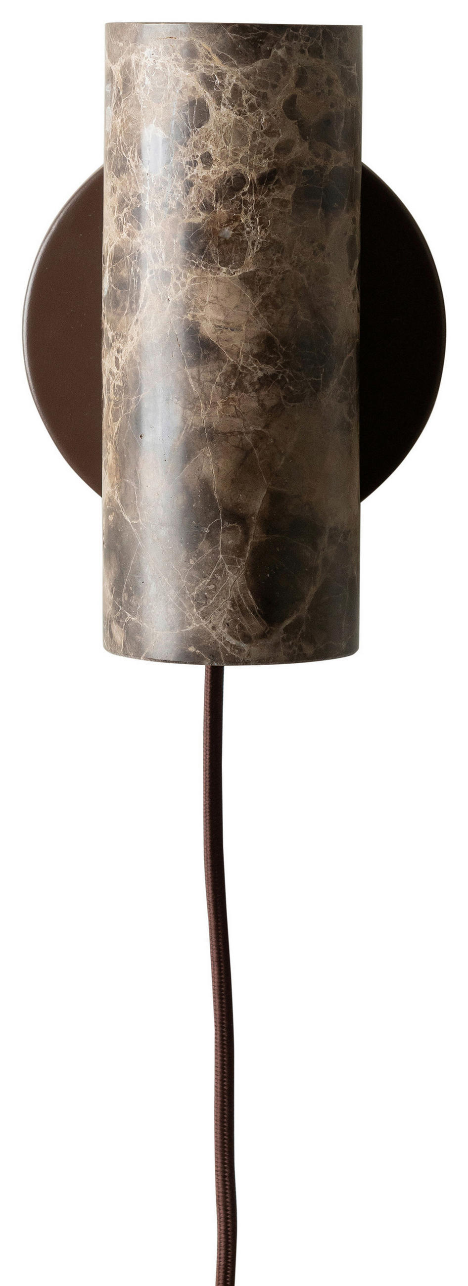VÄGGLAMPA It's About RoMi 10/7/17 cm   - brun, Design, metall/sten (10/7/17cm) - It's about Romi