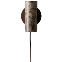 VÄGGLAMPA It's About RoMi 10/7/17 cm   - brun, Design, metall/sten (10/7/17cm) - It's about Romi