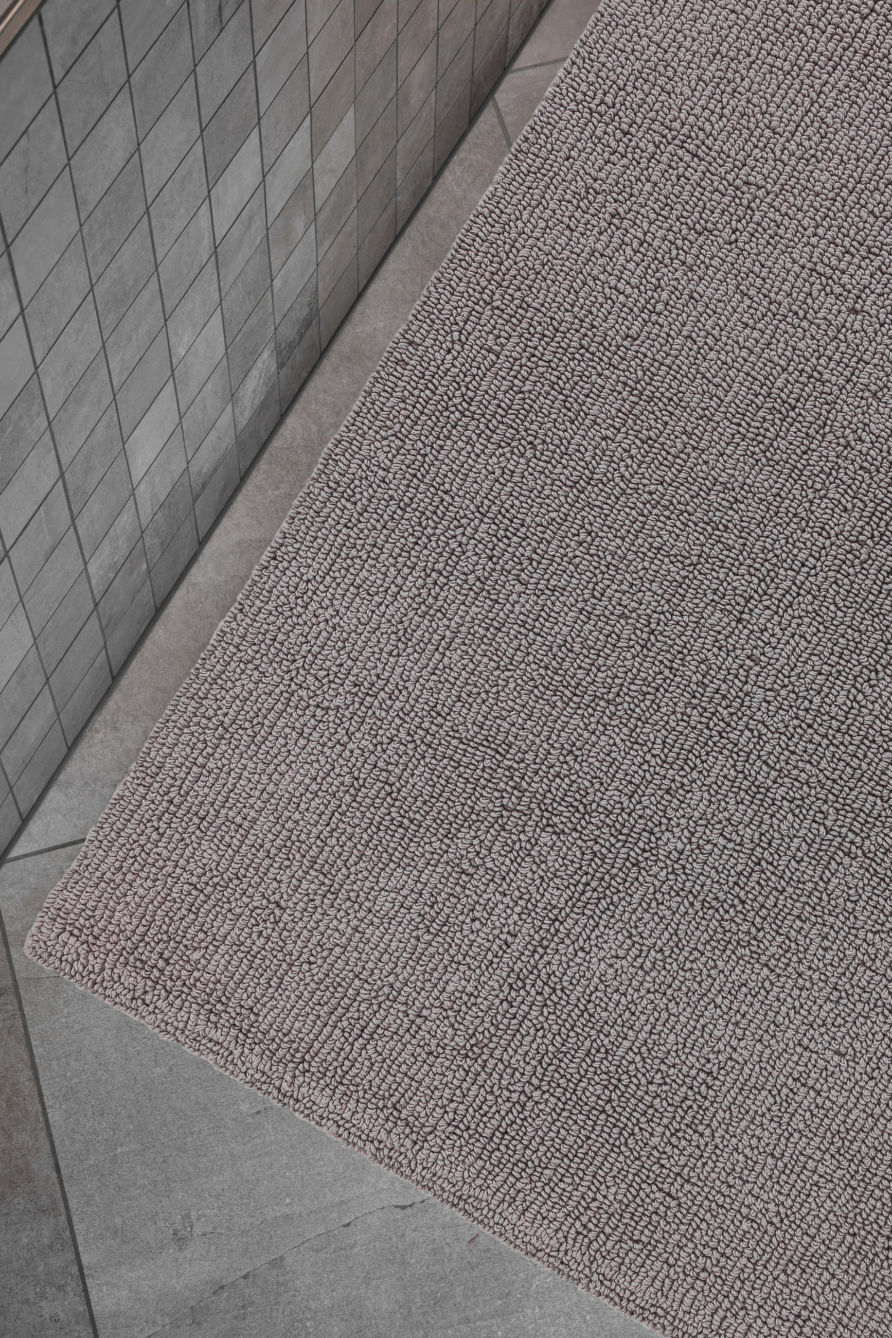 BADTEPPICH 40/60 cm Hellgrau  - Hellgrau, Basics, Textil (40/60cm) - Schöner Wohnen