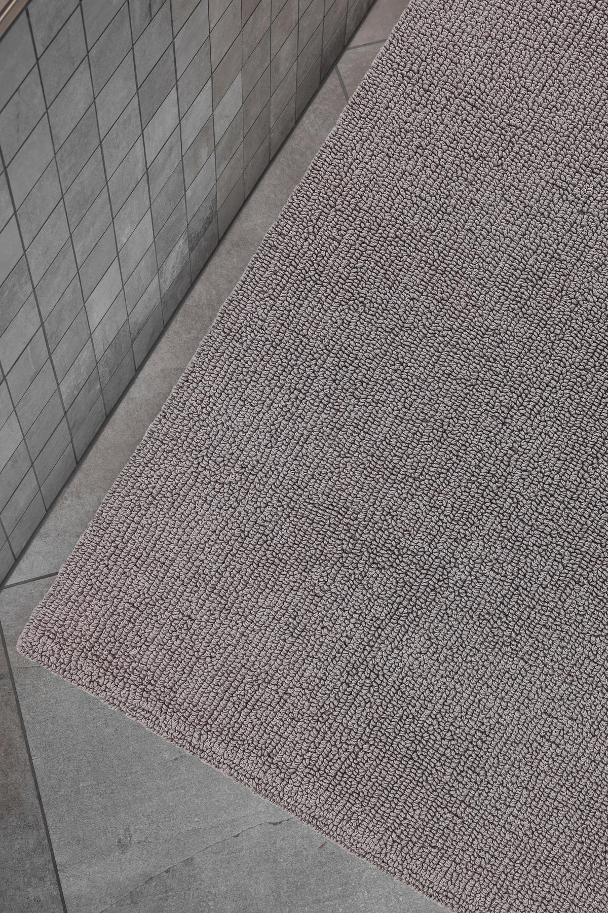 BADTEPPICH Hellgrau 40/60 cm  - Hellgrau, Basics, Textil (40/60cm) - Schöner Wohnen