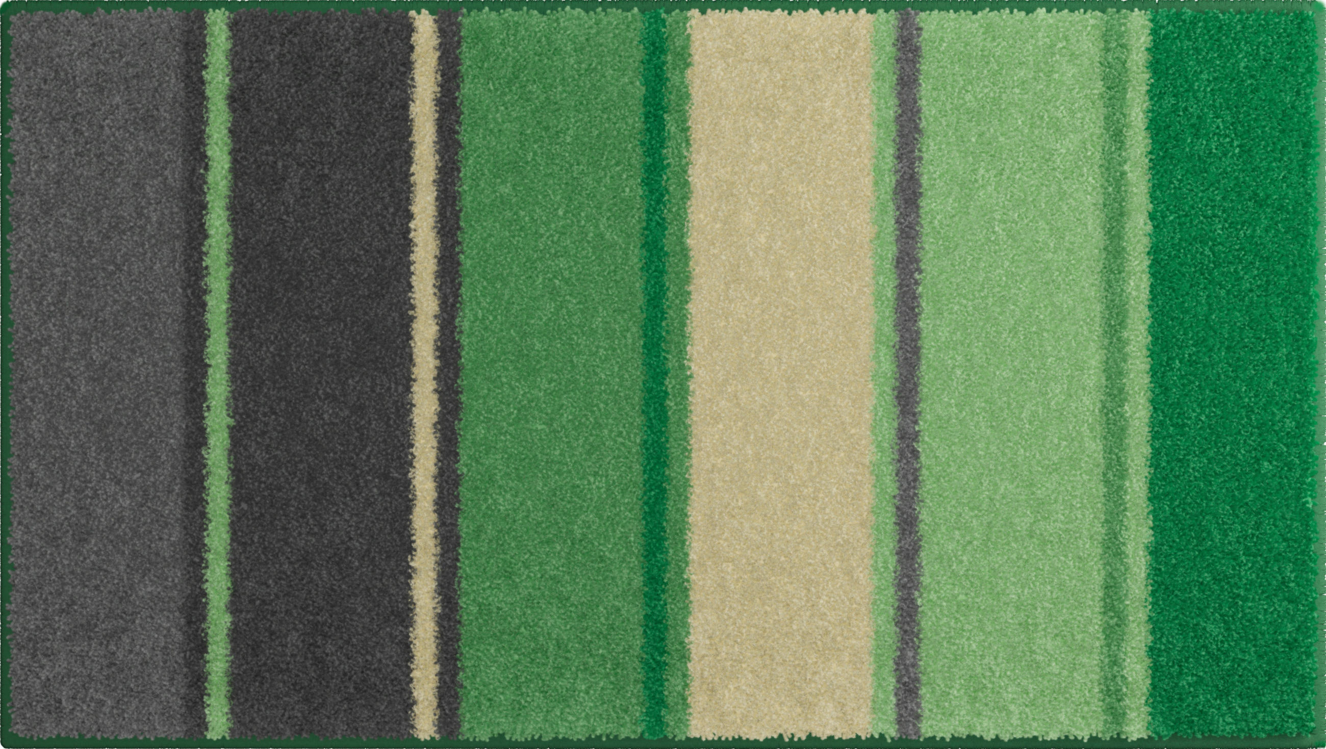 BADTEPPICH Grün 65/115 cm  - Grün, Basics, Kunststoff/Textil (65/115cm) - Grund