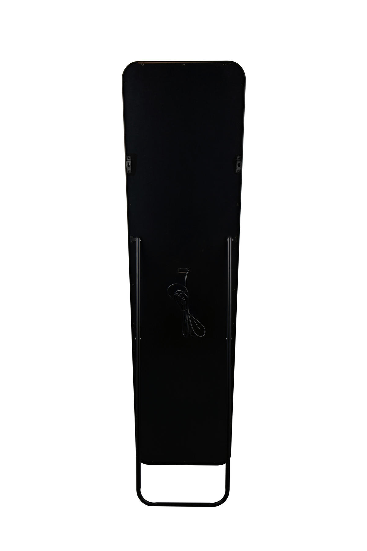 STANDSPIEGEL 50/155/4,5 cm, Schwarz  - Schwarz, Basics, Glas/Metall (50/155/4,5cm)