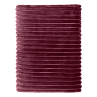 KUSCHELDECKE 130/170 cm  - Bordeaux, Basics, Textil (130/170cm)
