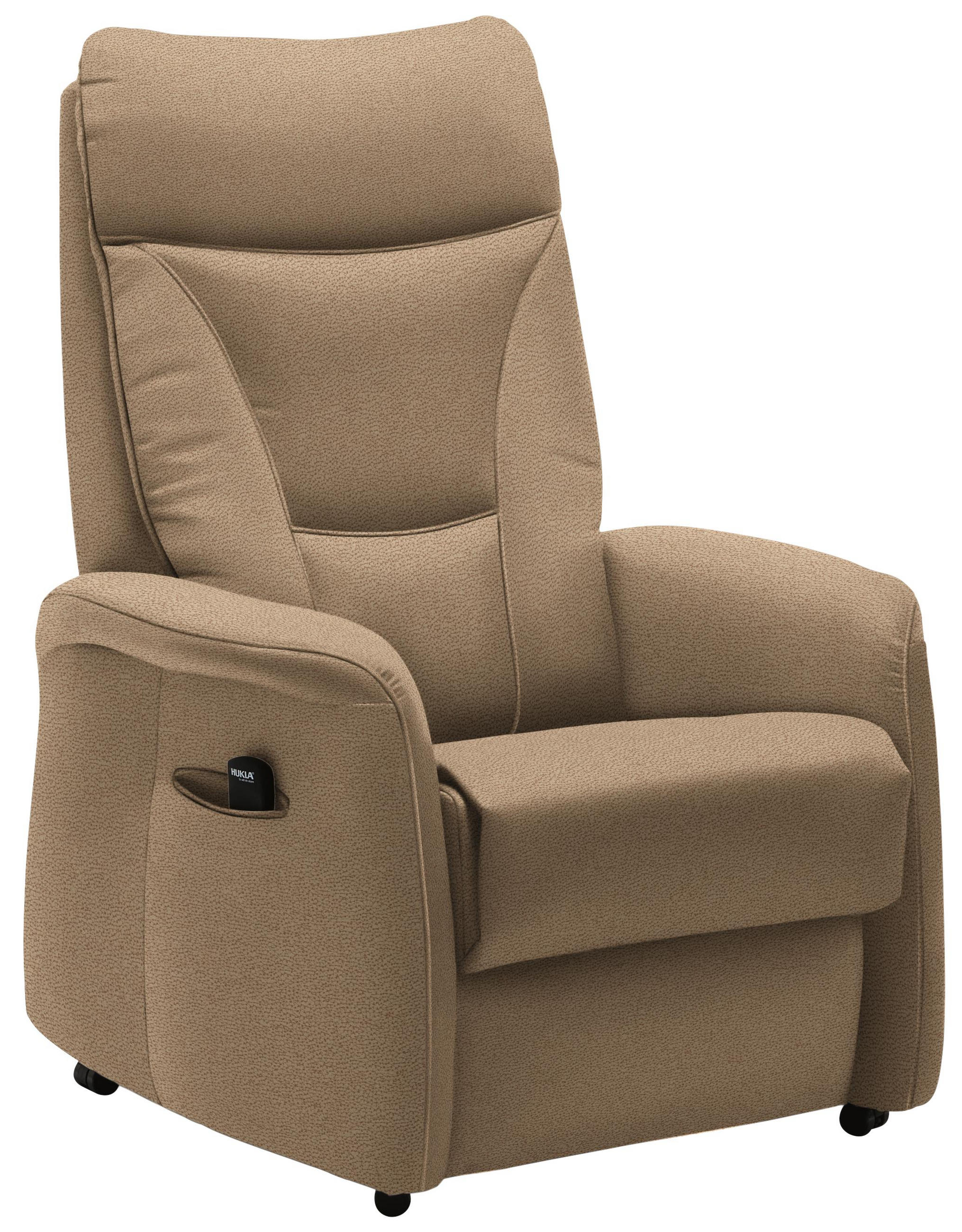 Fernsehsessel in Textil Beige