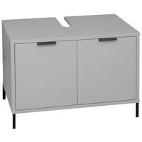 WASCHBECKENUNTERSCHRANK 71/58/45 cm  - Grau, MODERN, Holzwerkstoff (71/58/45cm) - Livetastic