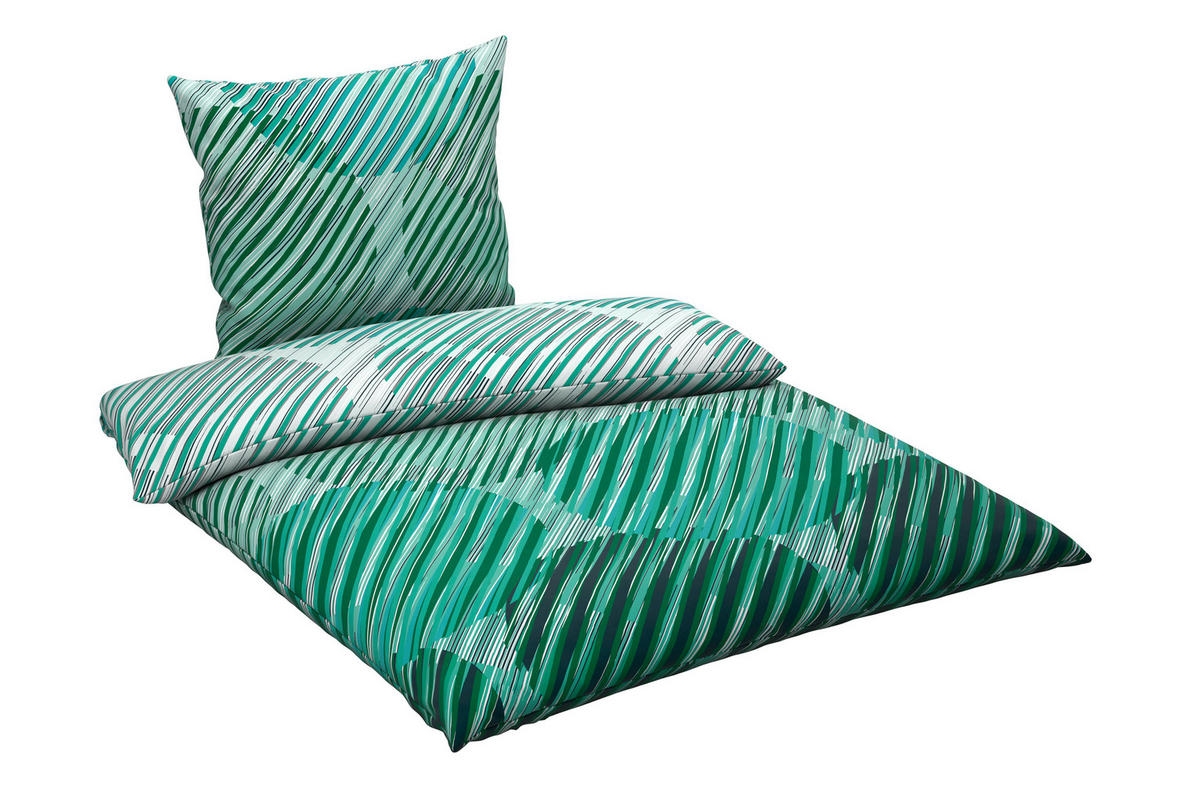 BETTWÄSCHE Renforcé 135/200 cm  - Türkis, Textil (135/200cm) - Novel