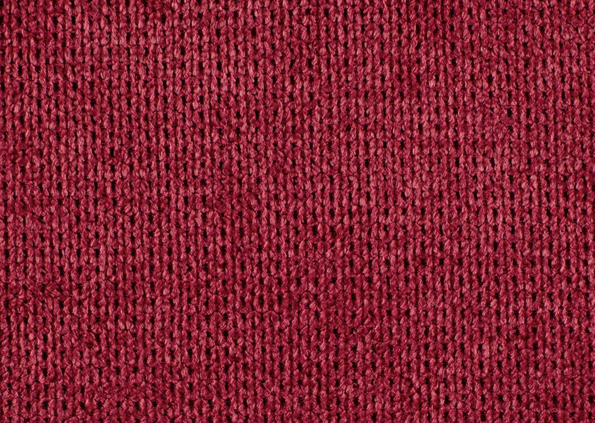 ECKSOFA Dunkelrot Webstoff  - Schwarz/Dunkelrot, KONVENTIONELL, Textil/Metall (304/196cm) - Hom`in