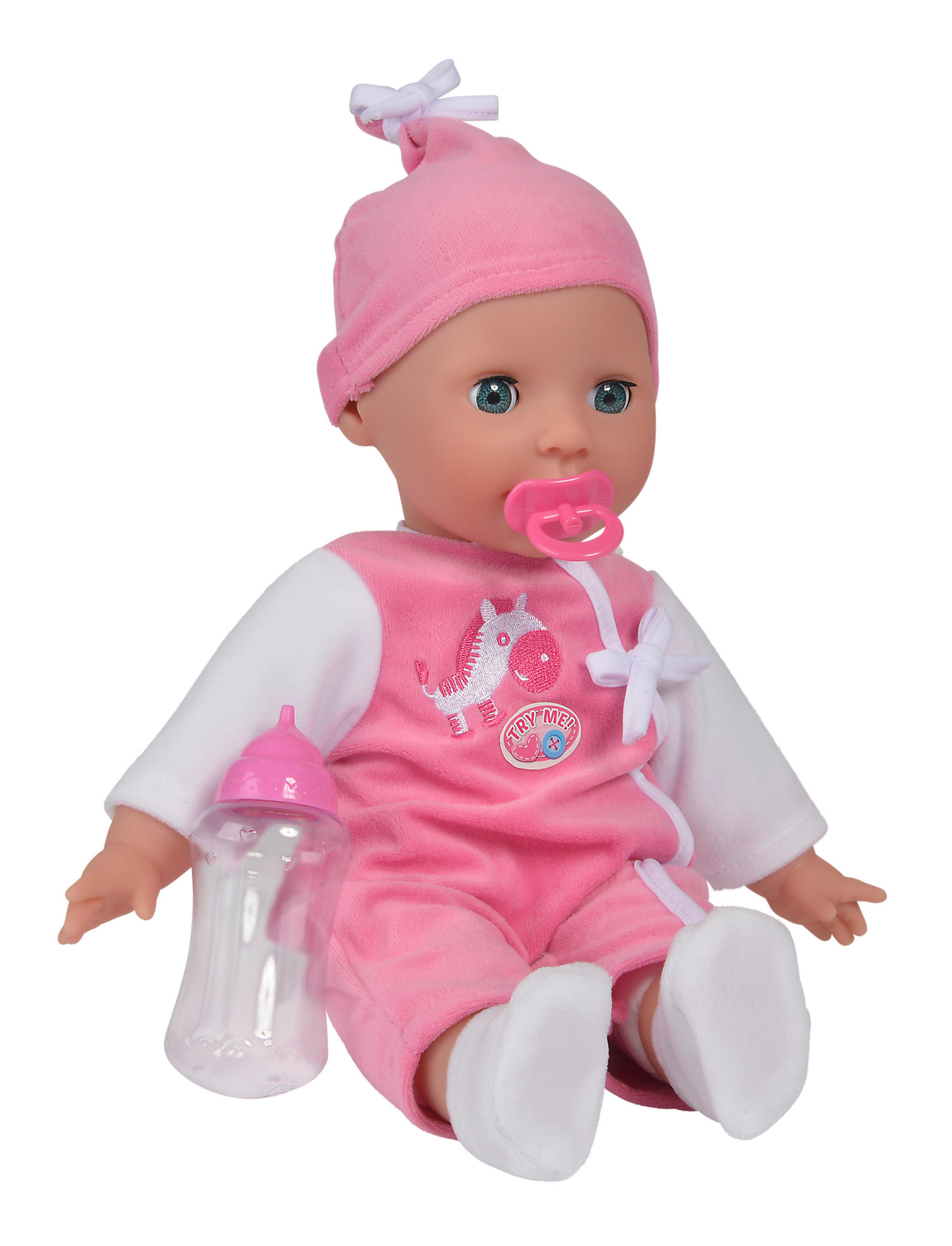 SPIELPUPPE LAURA - Weiss/Beige, Basics, Kunststoff (38cm) - Simba