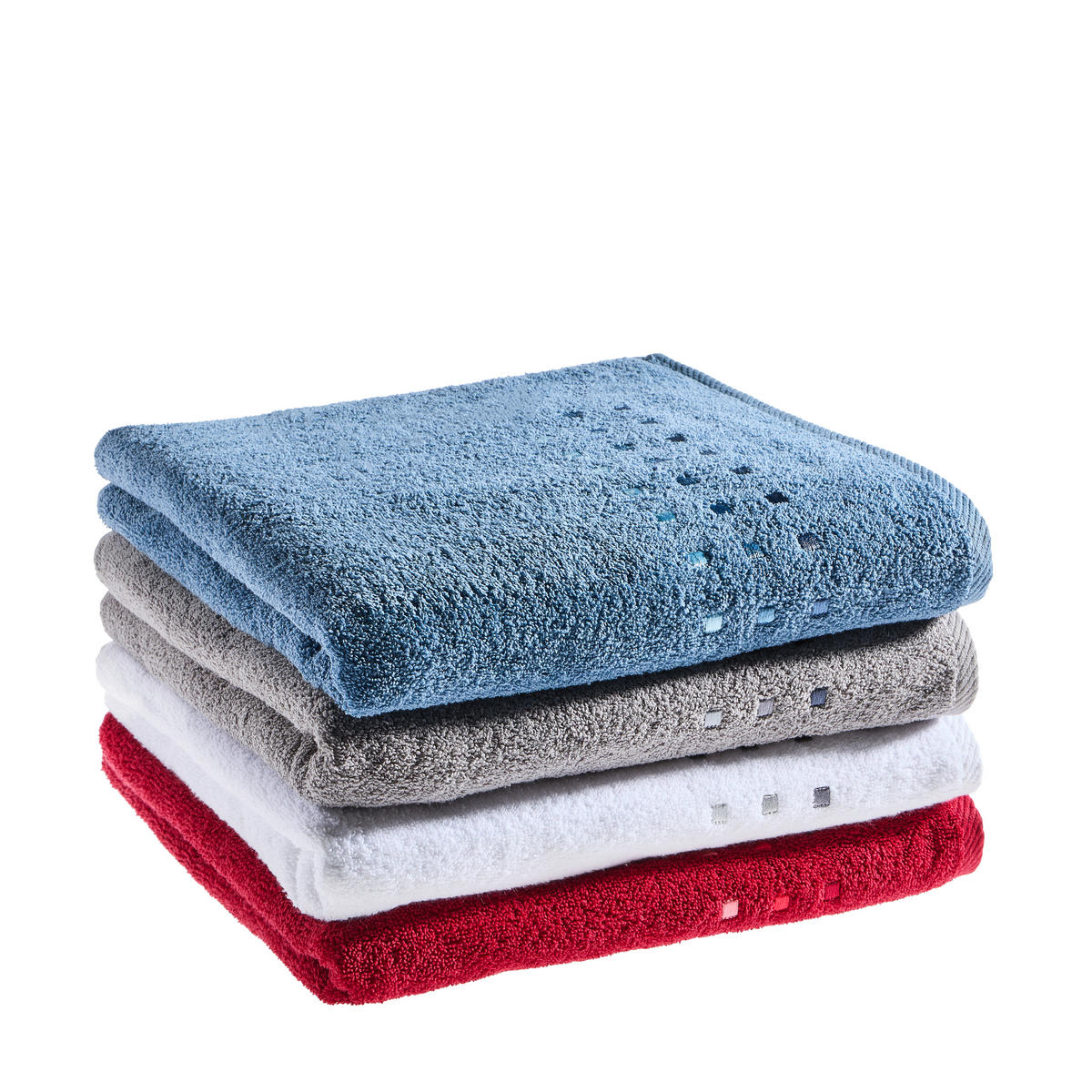 DUSCHTUCH Quattro 70/140 cm  - Anthrazit, Basics, Textil (70/140cm) - Esposa
