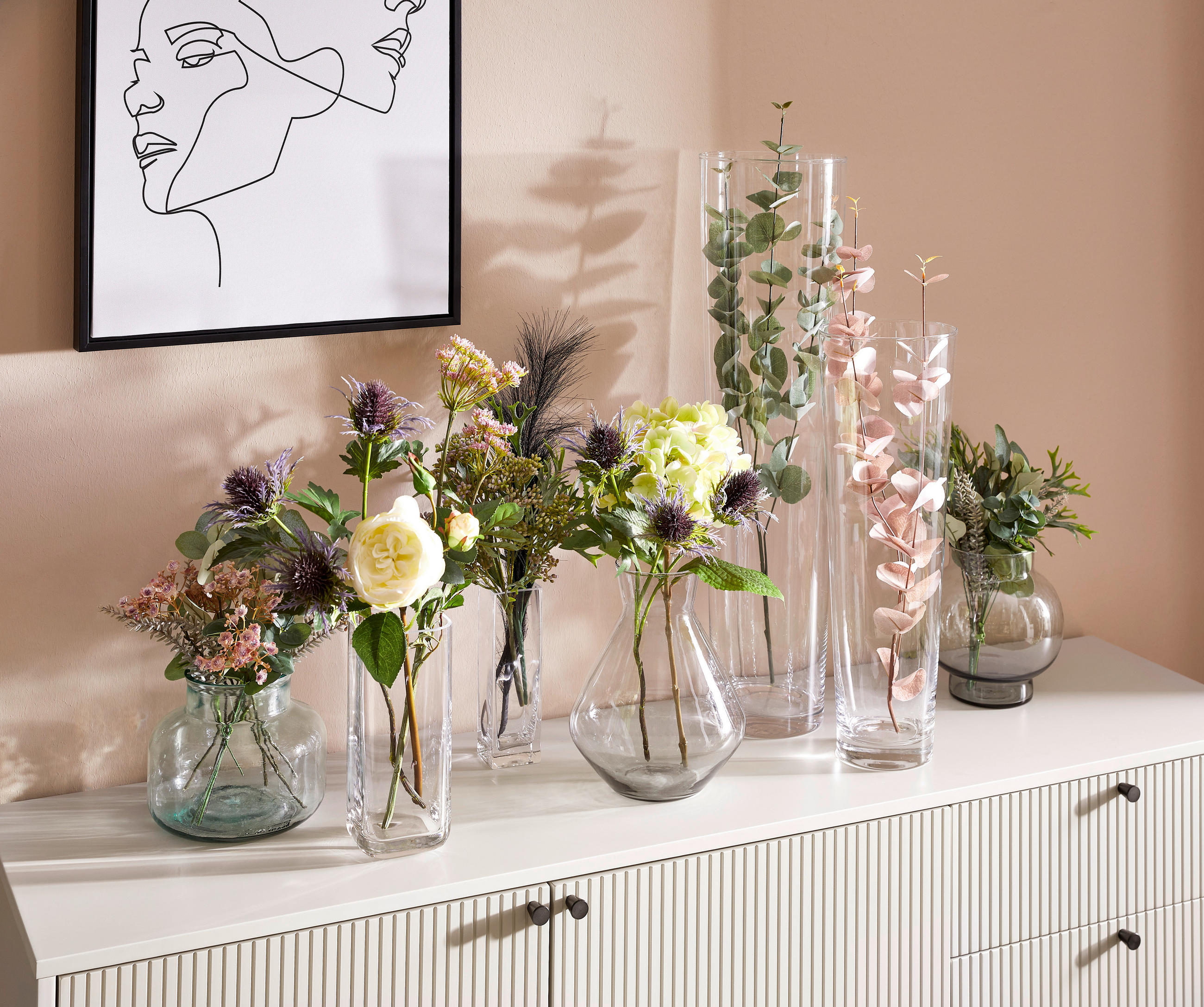 VASE  - Basics, Glas (19/25cm)
