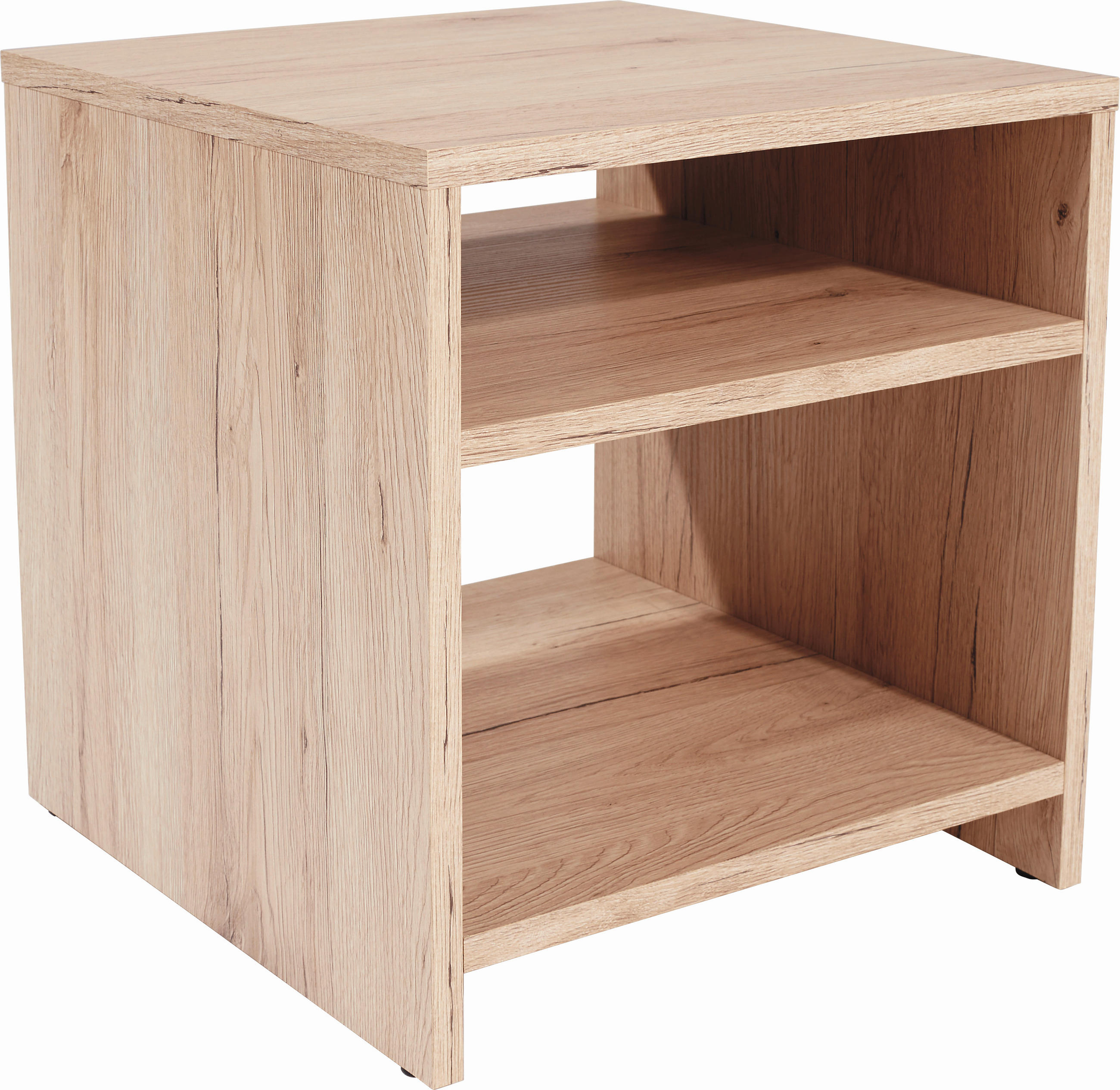 Beistelltisch 2 Ablagefächer Luca, San Remo Eiche Dekor