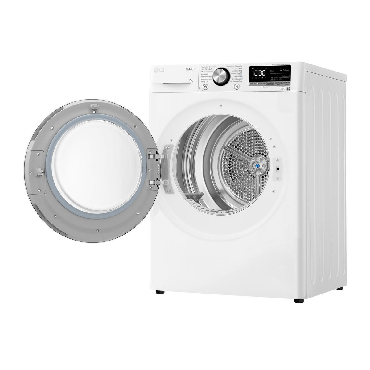 WÄRMEPUMPENTROCKNER V9AYXT  - Weiß, Basics, Metall (60/85/66cm) - LG