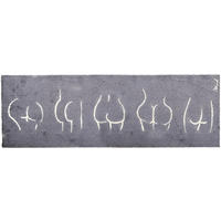 LÄUFER 50/150 cm Touch Anthrazit  - Anthrazit, Trend, Kunststoff (50/150cm) - madaboutmats