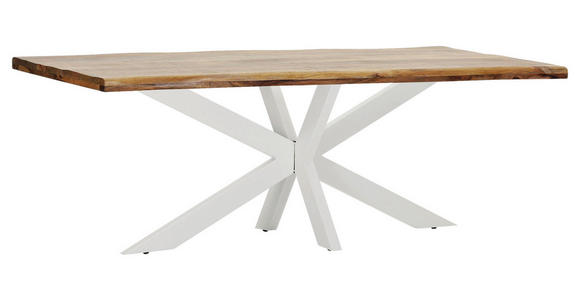 TISCHPLATTE      - Naturfarben, Design, Holz (220/100/5cm) - Landscape