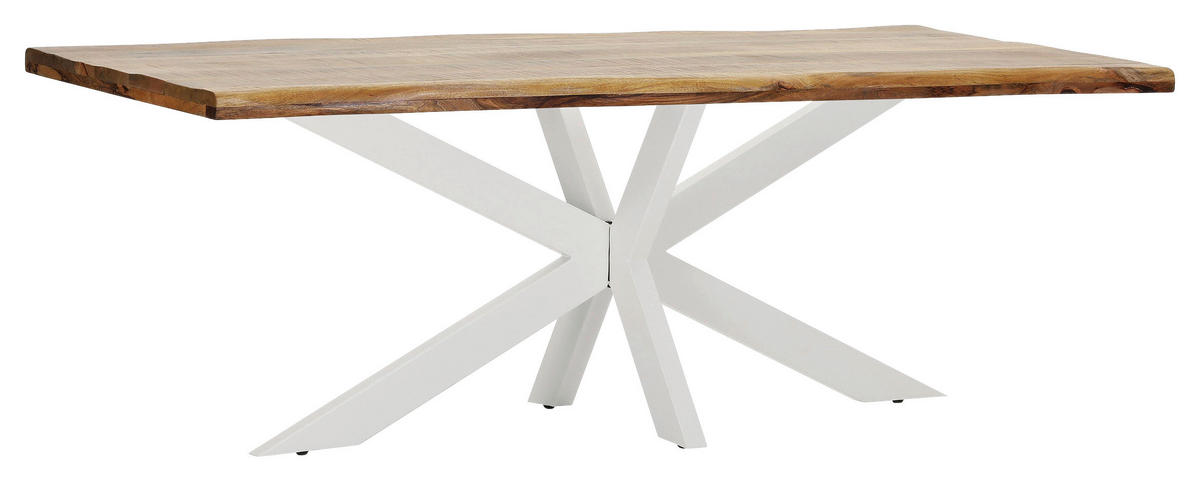 TISCHPLATTE Naturfarben   - Naturfarben, Design, Holz (220/100/5cm) - Landscape