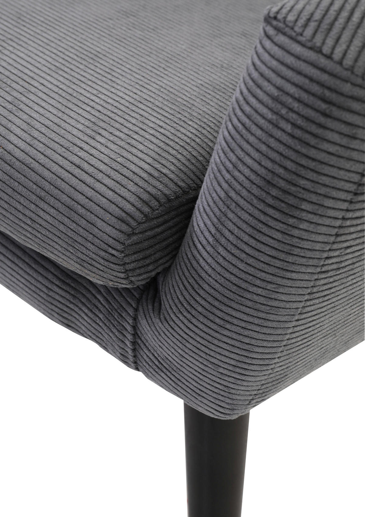 KRESLO, textil, antracitová - čierna/antracitová, Design, drevo/textil (73/73/66cm) - Niels Andersson