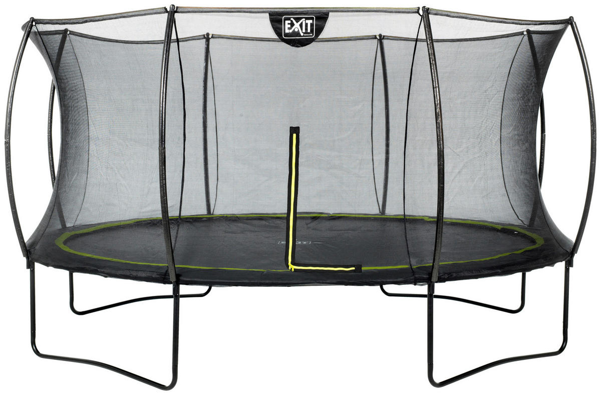 STUDSMATTA SILHOUETTE  - svart, Klassisk, metall/plast (427/269cm) - EXIT Toys