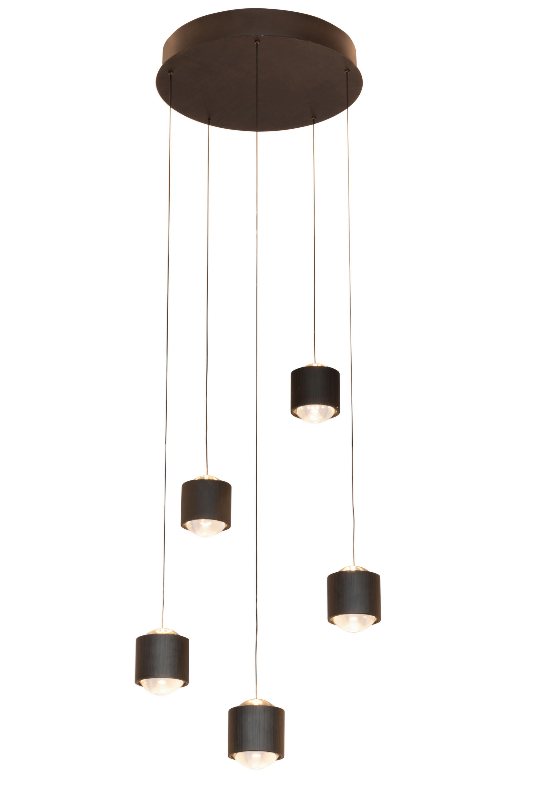 LED-HÄNGELEUCHTE 34/170 cm    - Schwarz, Design, Kunststoff/Metall (34/170cm) - Novel