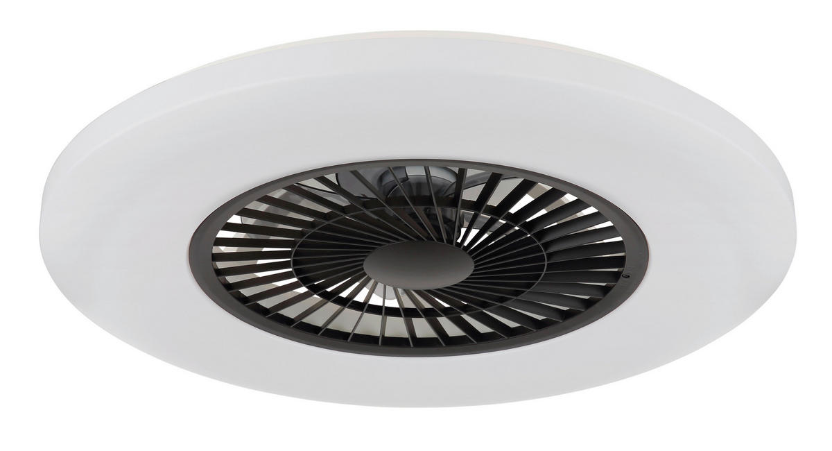 VENTILATOR STROPNI  crna, bijela   crna, bijela  ALVA  - bijela/crna, Konvencionalno, plastika (59,5/15,4cm) - Globo