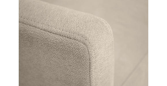 ECKSOFA Beige Chenille  - Beige/Schwarz, KONVENTIONELL, Holz/Textil (159/221cm) - Carryhome