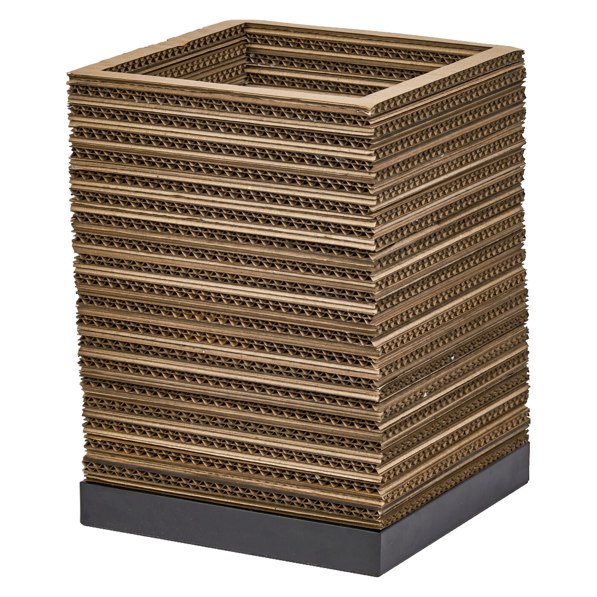 TISCHLEUCHTE 20/20/27 cm - Natur, Karton/Metall (20/20/27cm) - Osram