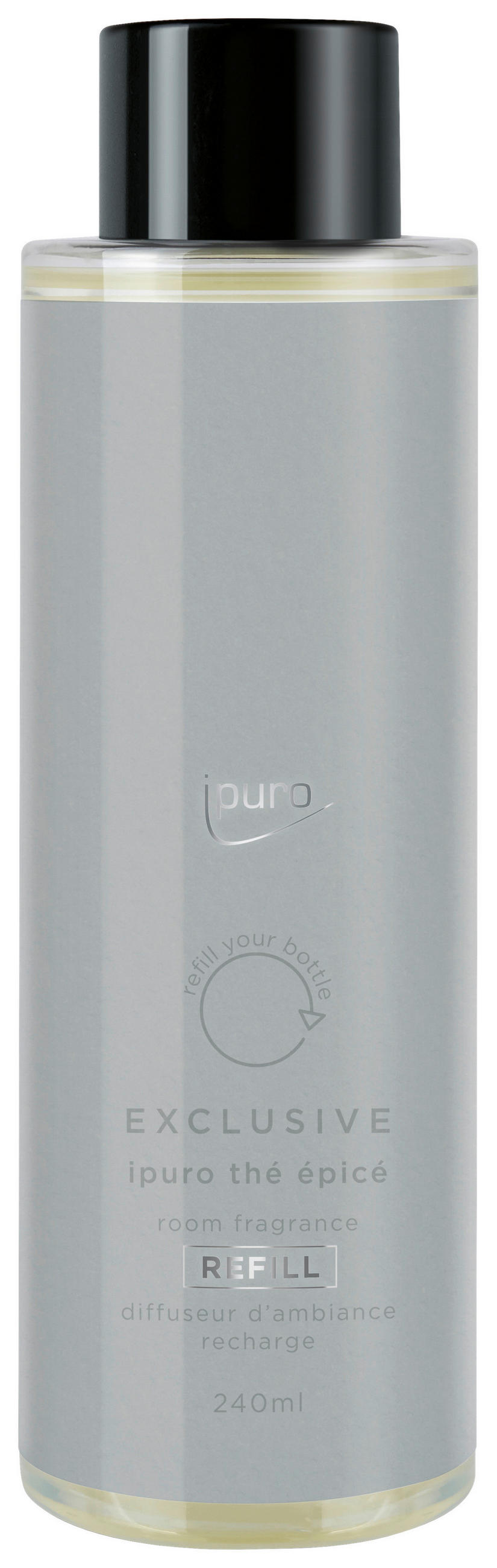 RAUMDUFT-NACHFÜLLUNG 240 ml   - Grau, Basics (240ml) - Ipuro