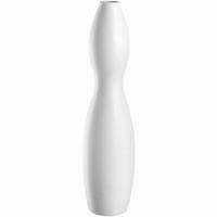 VASE 45 cm  - Weiß, Design, Keramik (11,2/45,4/11,2cm) - Leonardo
