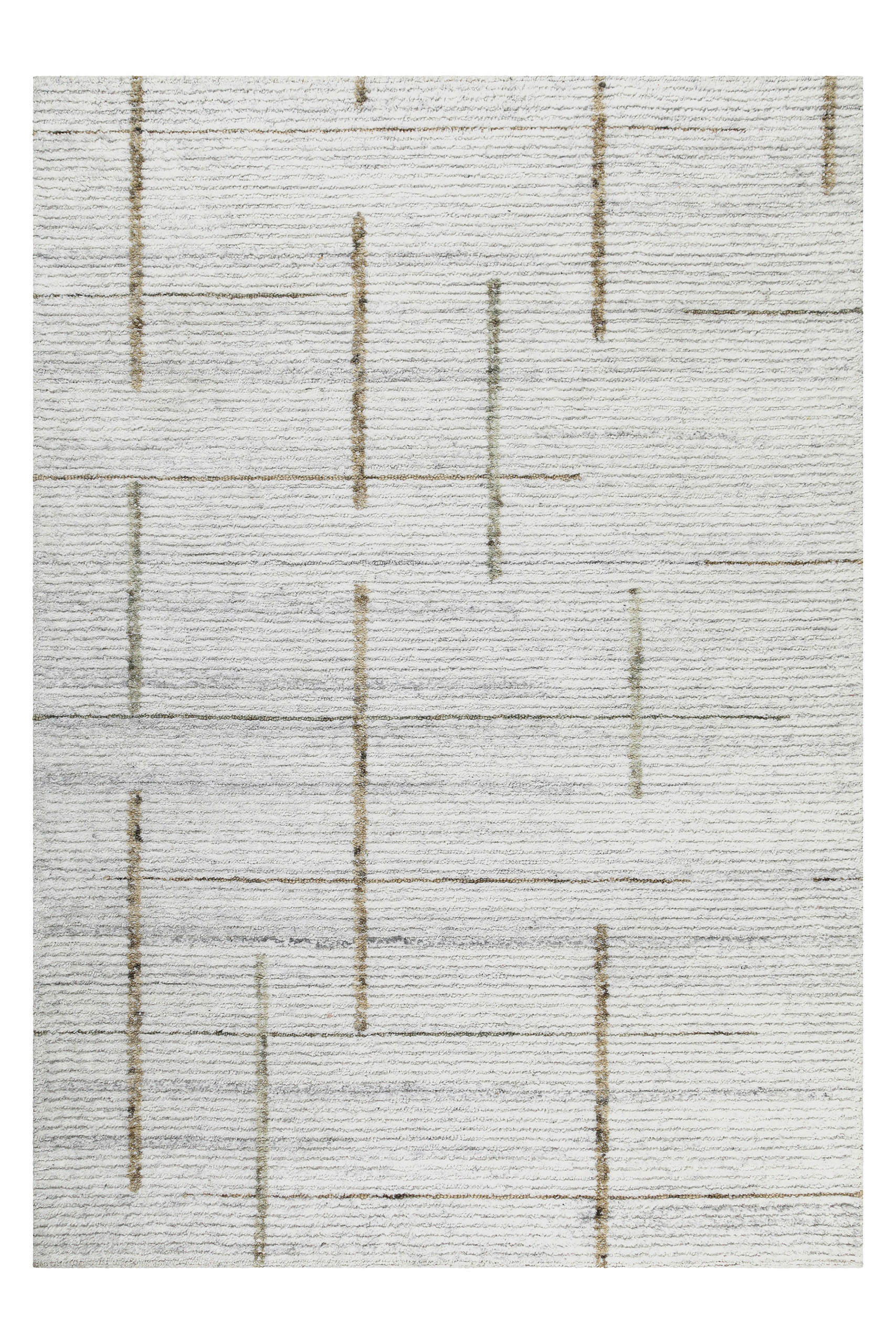 WEBTEPPICH 80/230 cm Hamptons Twentytwo Creme, Hellgrau, Sandfarben  - Sandfarben/Creme, Design, Textil (80/230cm) - WECON HOME