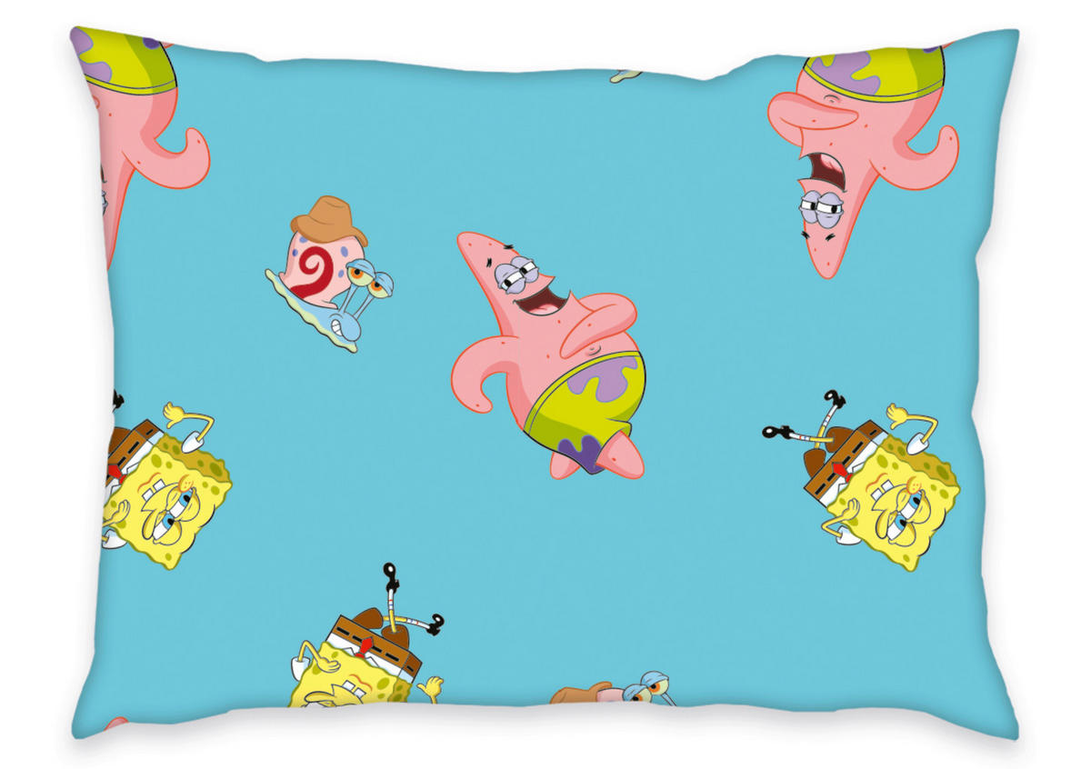 DEČJA POSTELJINA SPONGEBOB 140/200 cm renforcé tkanina višebojna  - višebojna, Konvencionalno, tekstil (140/200cm) - Sponge Bob