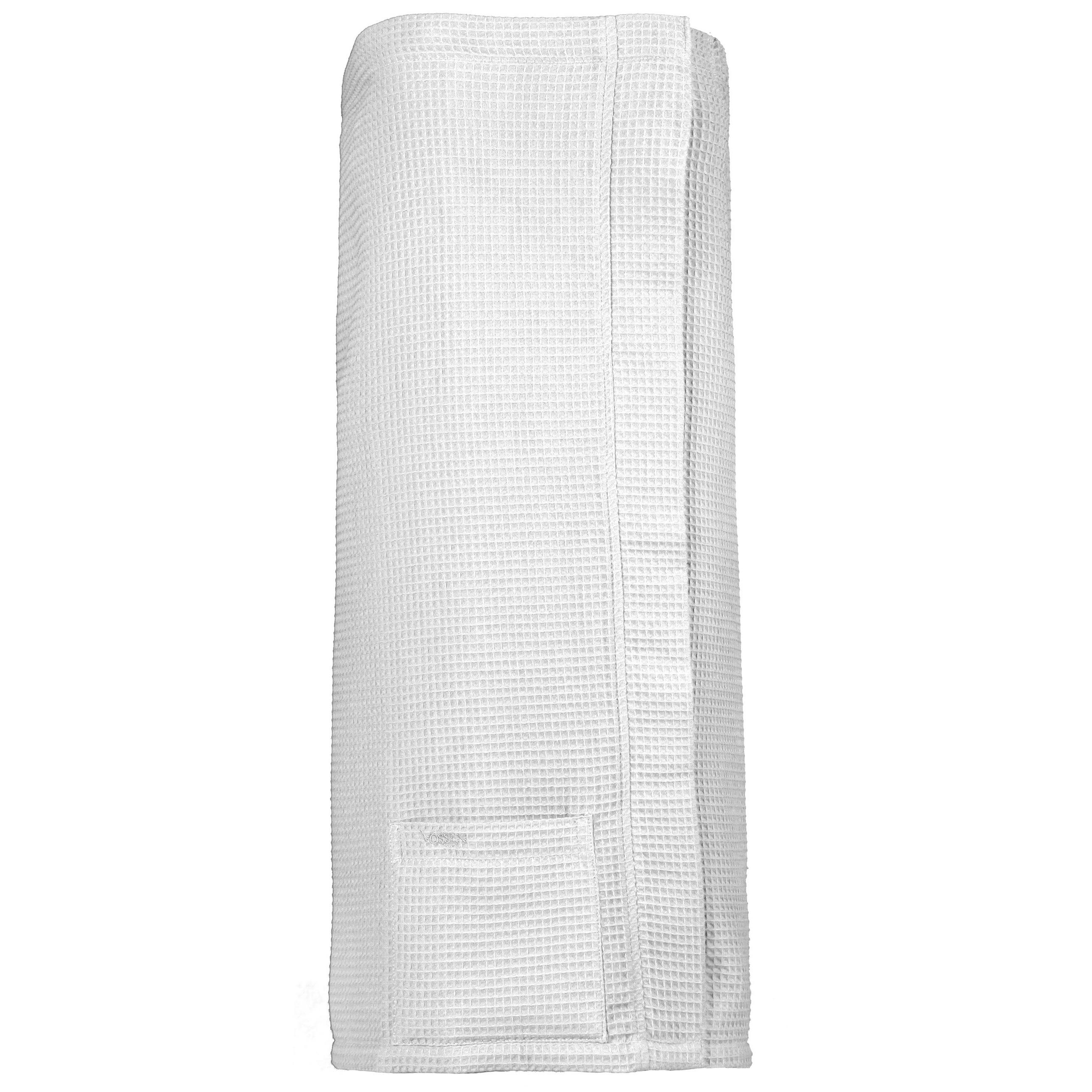 SAUNAKILT WELL-L  - Weiß, Basics, Textil - Vossen