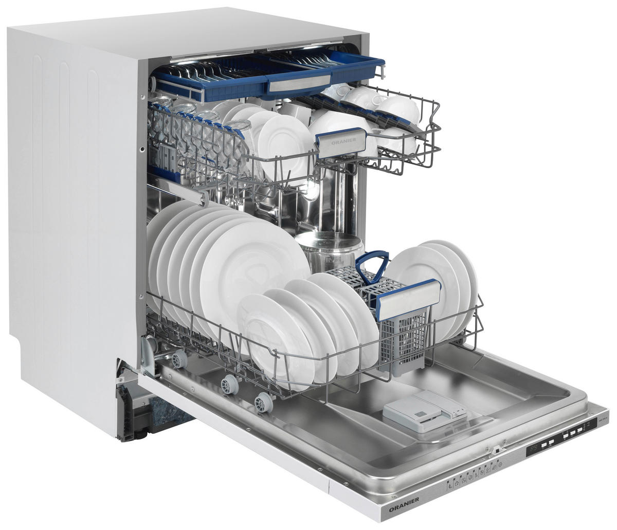 GESCHIRRSPÜLER GAVI 7592 88  - Edelstahlfarben, Basics, Metall (59,8/86,0-91,0/55,0cm) - Oranier