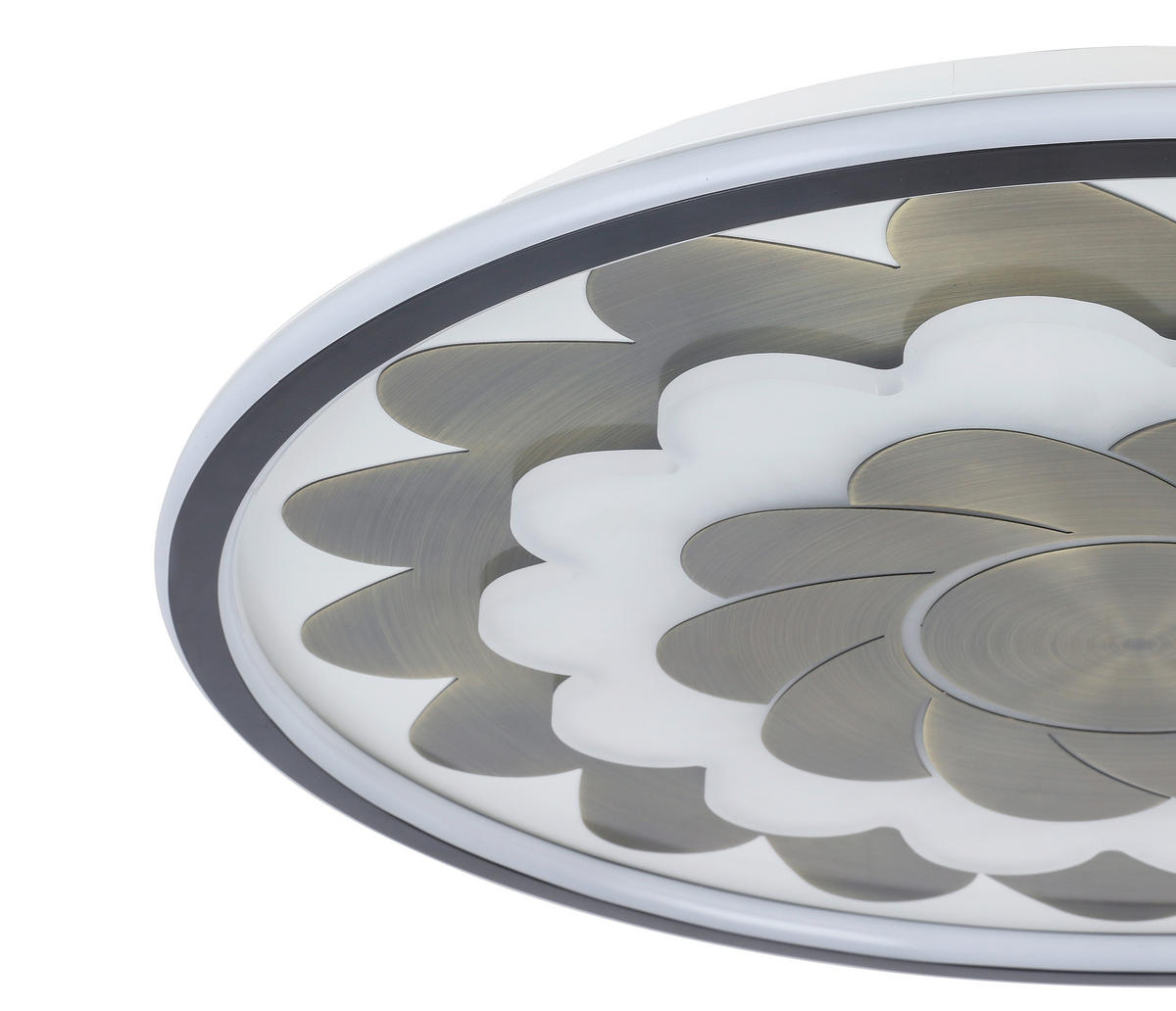 STROPNÉ LED SVIETIDLO, 58/5,5 cm  - čierna/biela, Lifestyle, kov/plast (58/5,5cm) - Dieter Knoll