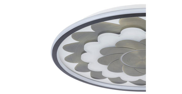 LED-DECKENLEUCHTE 58/5,5 cm - Messingfarben/Schwarz, LIFESTYLE, Kunststoff/Metall (58/5,5cm) - Dieter Knoll