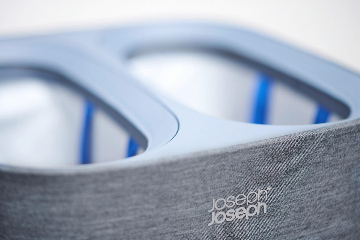 KOŠARA ZA PERILO - črna, Basics, tekstil (39,5/71/39,5cm) - Joseph Joseph