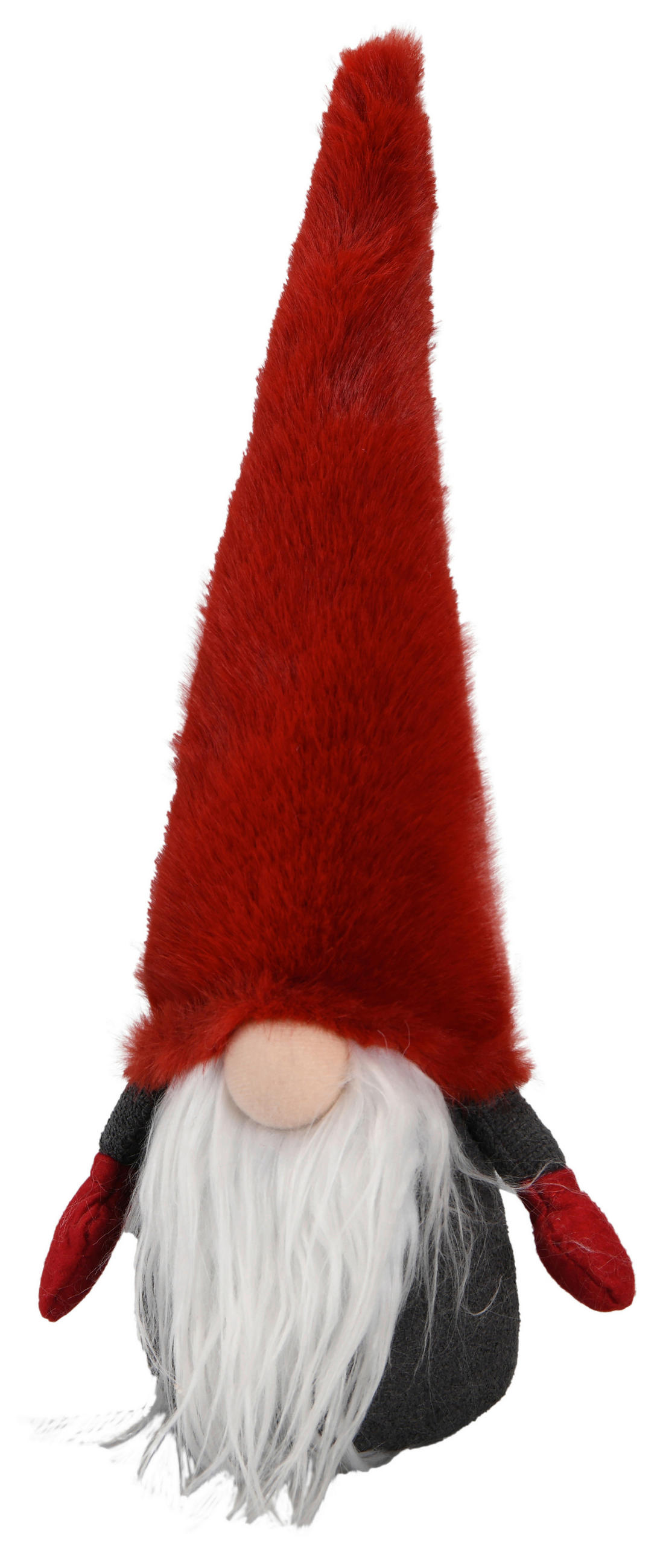 ZÂNĂ DECORATIVĂ - alb/roșu, Lifestyle, textil (14/35/11cm) - X-Mas