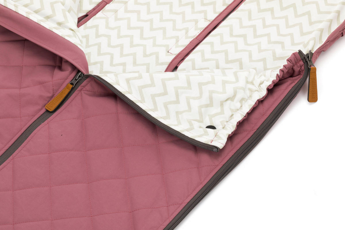 BUGGY-FUSSSACK  - Rot, Basics, Textil (50/100cm) - Jimmylee