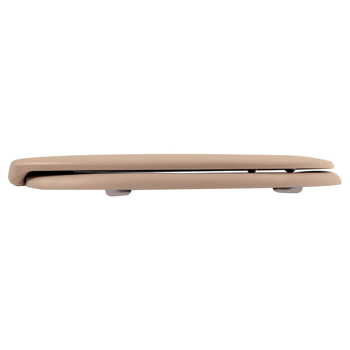 WC-SITZ - Cappuccino, Basics, Kunststoff (45.5/37/5.5cm) - Spirella