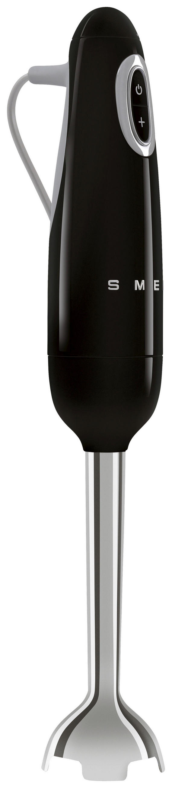 STABMIXER 50'S STYLE  - Edelstahlfarben/Schwarz, Basics, Kunststoff/Metall (6,5/41,4/6,5cm) - SMEG