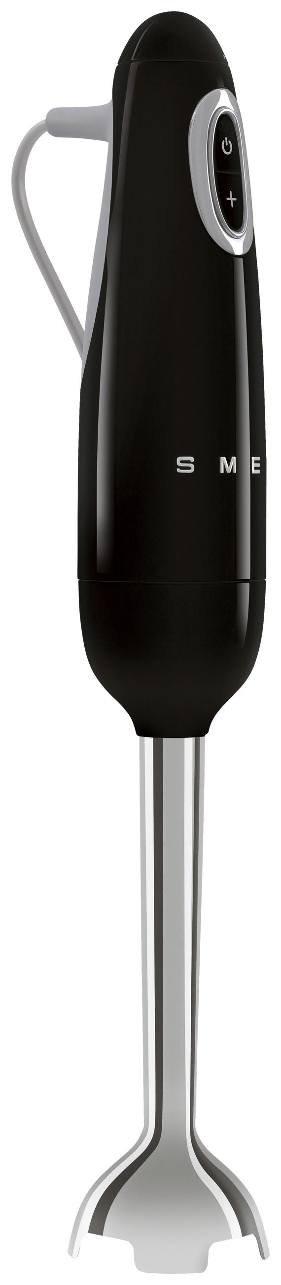 STABMIXER 50'S STYLE  - Edelstahlfarben/Schwarz, Basics, Kunststoff/Metall (6,5/41,4/6,5cm) - SMEG