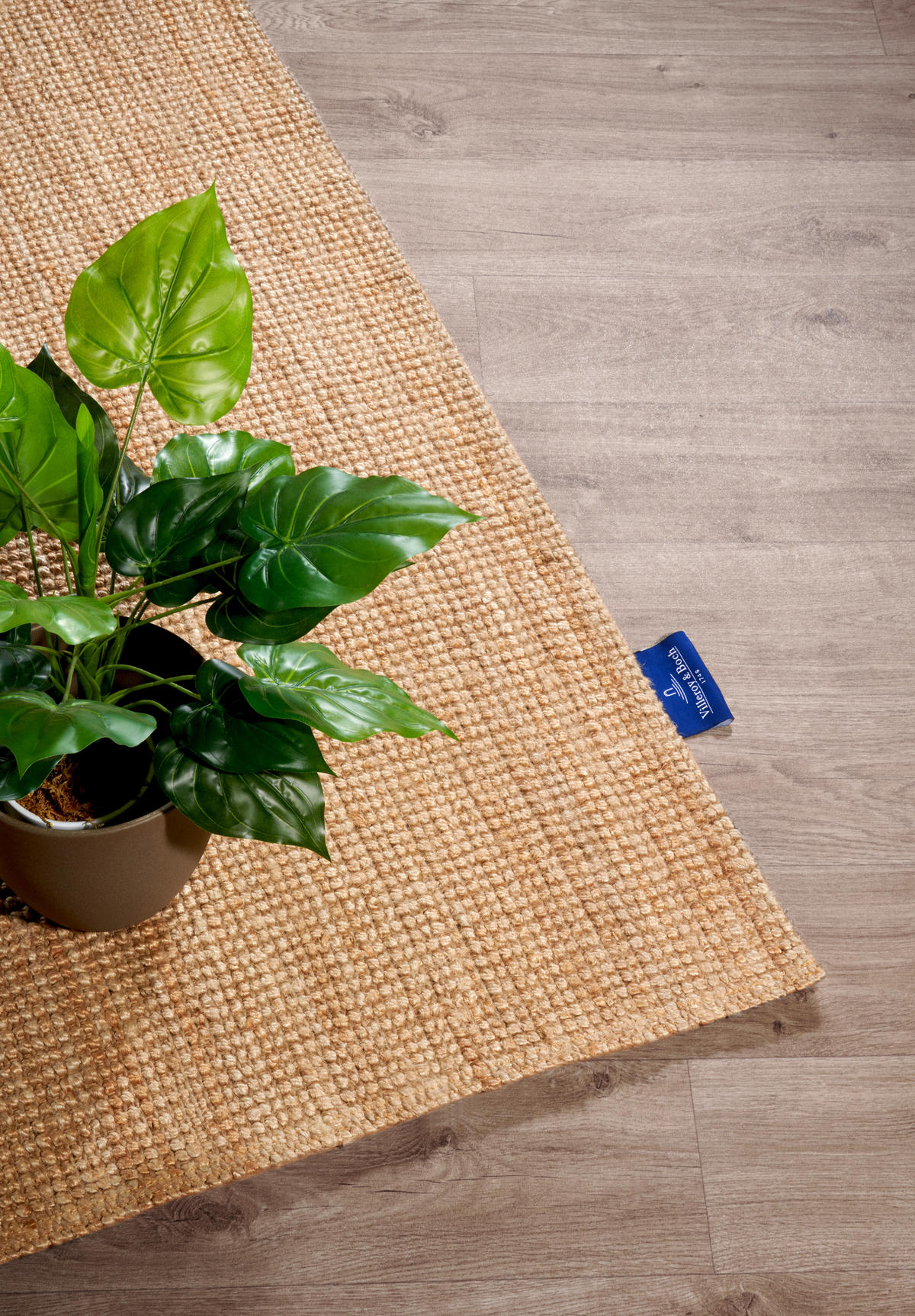 JUTETEPPICH 120/170 cm Kollektion 1791 Honig rechteckig  - Honig, Basics, Textil (120/170cm) - Villeroy & Boch