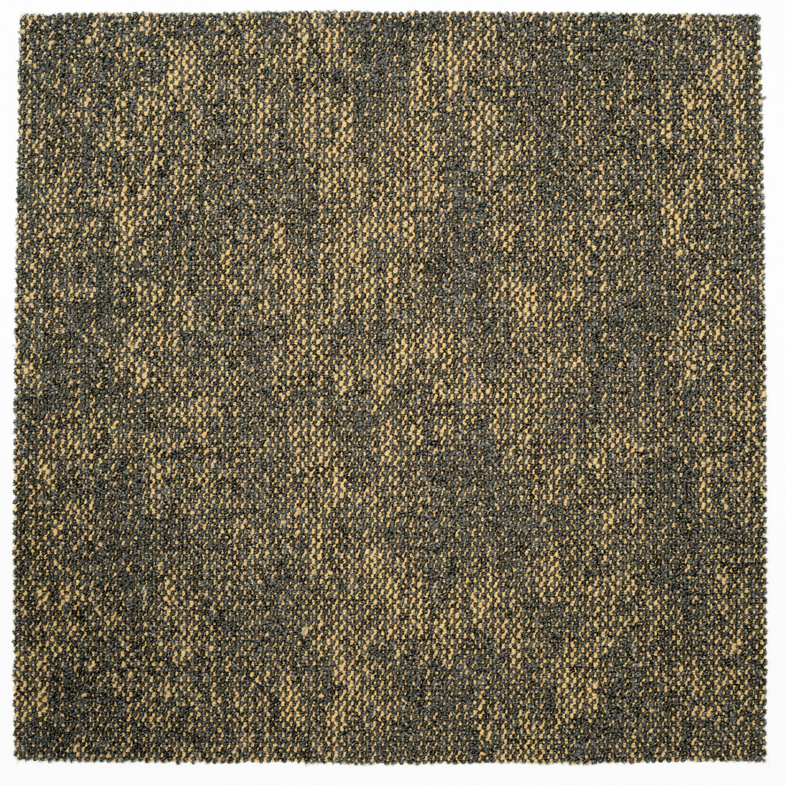 TEPPICHFLIESE 50/50 cm  in Gelb, Multicolor  - Gelb/Multicolor, Basics, Textil (50/50cm)