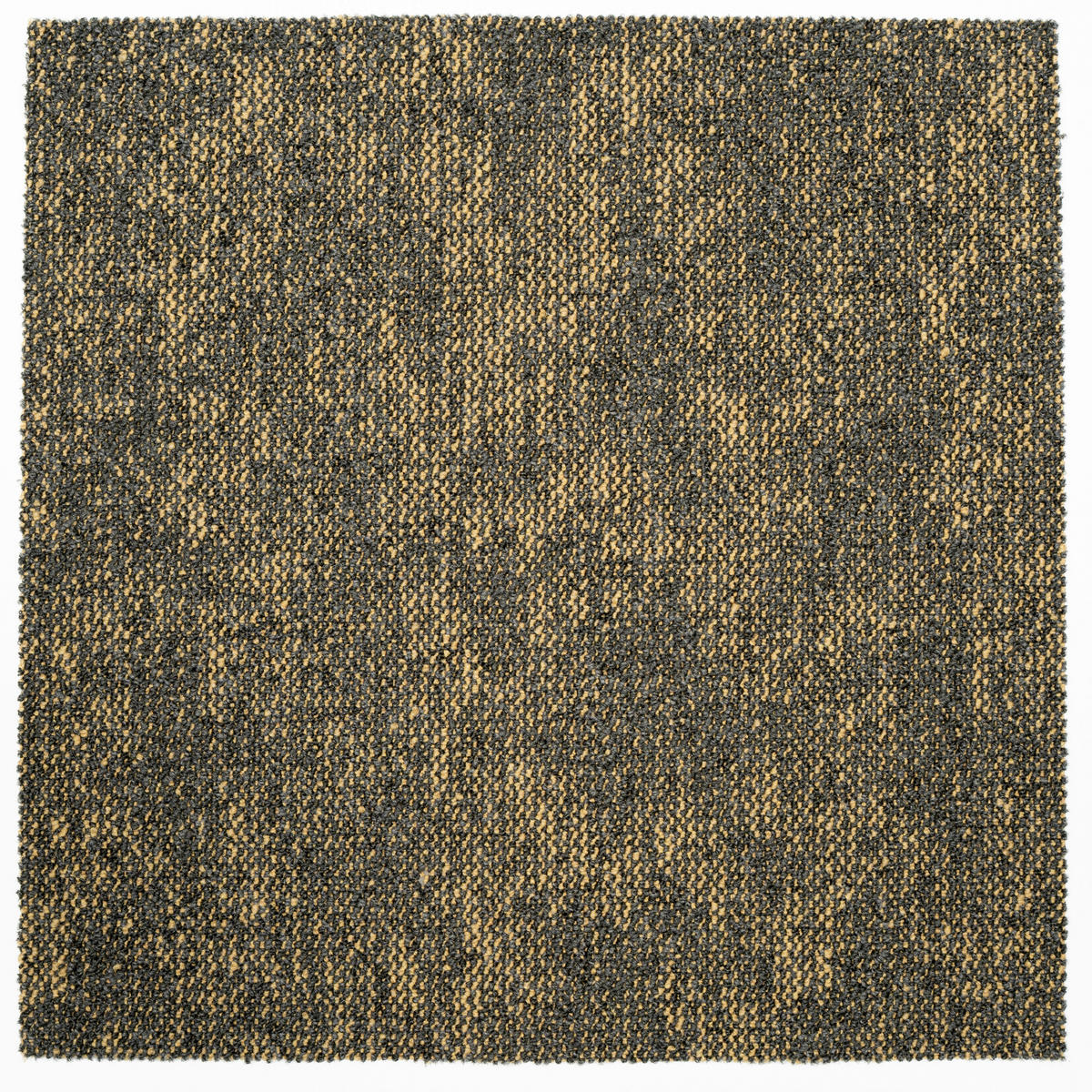 TEPPICHFLIESE 50/50 cm in Gelb, Multicolor  - Gelb/Multicolor, Basics, Textil (50/50cm)