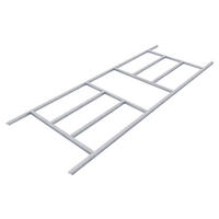FUNDAMENT - Silberfarben, Basics, Metall (291/2,6/162,1cm)