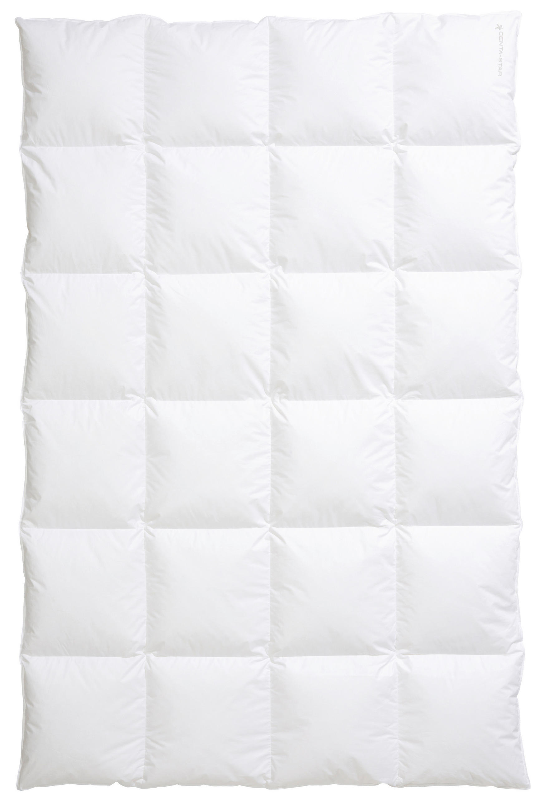 WINTERDECKE  Ambiente 240/220 cm 100 % Daunen  - Weiß, Basics, Textil (240/220cm) - Centa-Star