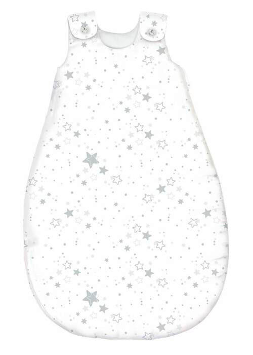 BABYSCHLAFSACK Patinio    56/62   - Hellgrau, Basics, Textil (56/62null) - Avelia
