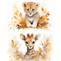 DEKORAČNÍ NÁLEPKA - vícebarevná, Basics, plast (25/35/0,10cm)