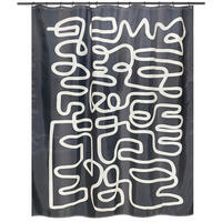 DUSCHVORHANG CHIARA 180/200 cm  - Multicolor, Basics, Textil (180/200cm) - Spirella