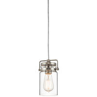 HÄNGELEUCHTE 12/25.6 cm  - Nickelfarben, LIFESTYLE, Glas/Metall (12/25.6cm) - Elstead Lighting